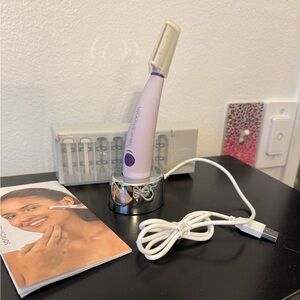SonicSmooth Purple Facial Hair Remover